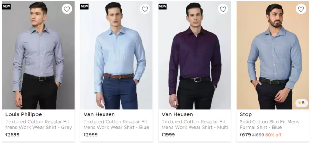 Websites To Shop Men’s Clothing In India- shoppers stop