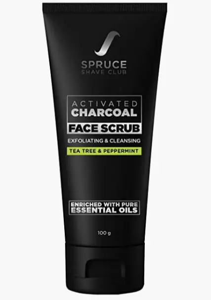 best men's skincare brands- spruce facescrub