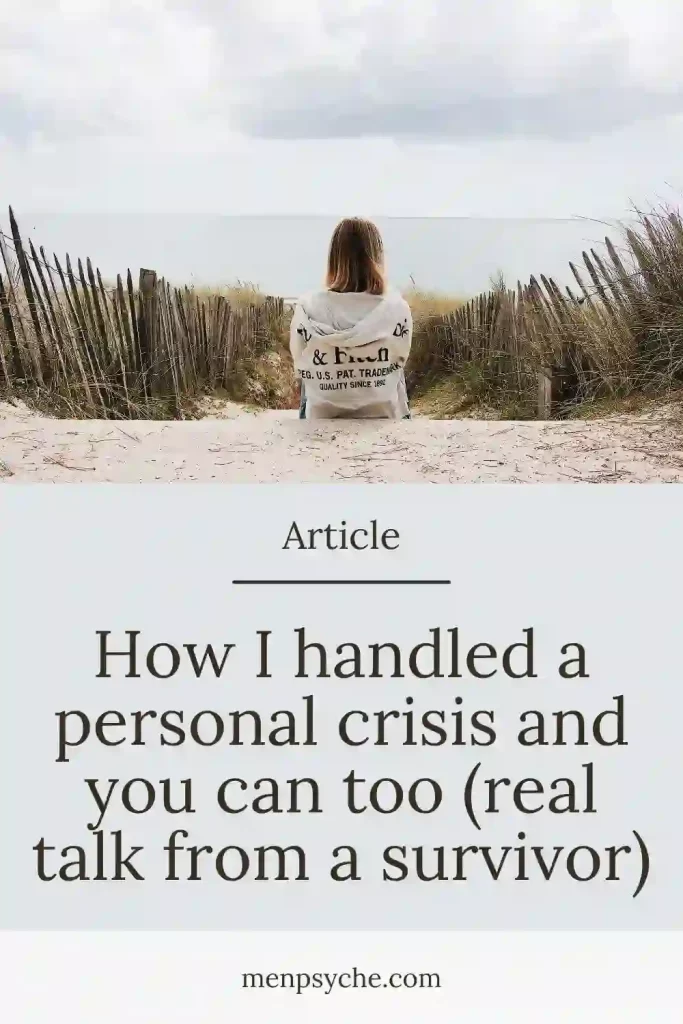 how i handled a personal crisis and you can too
