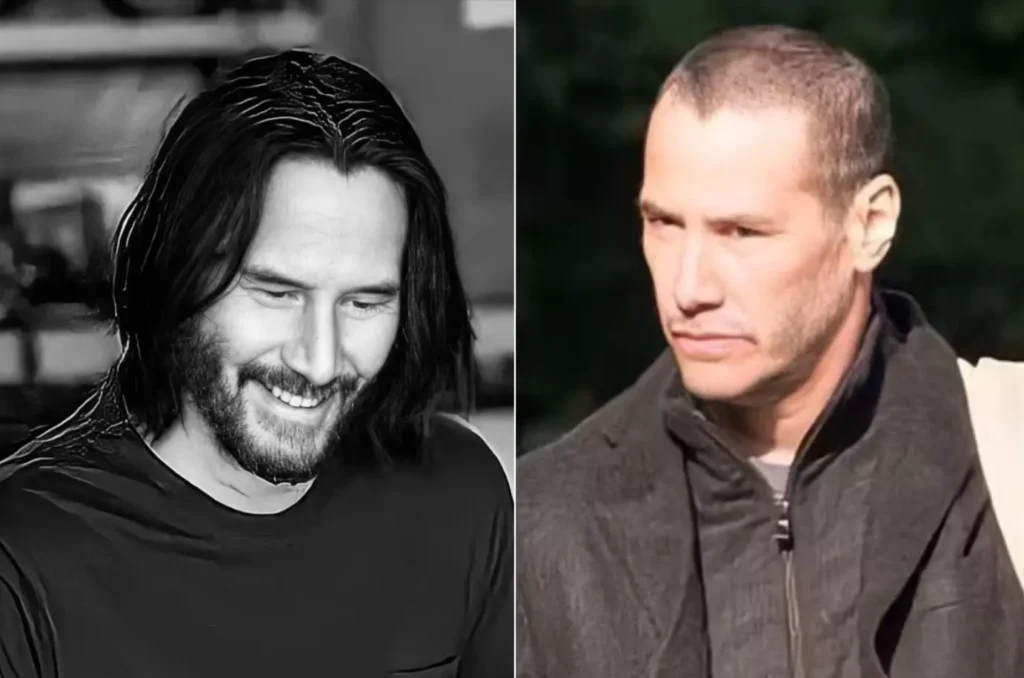 keanu reeves face shape and haircut
