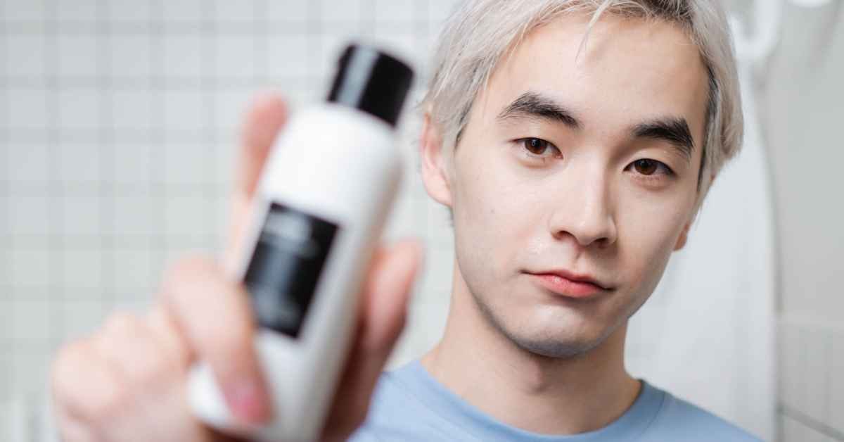 Easiest Skincare Routine for Lazy Guys with products and brand mentioned
